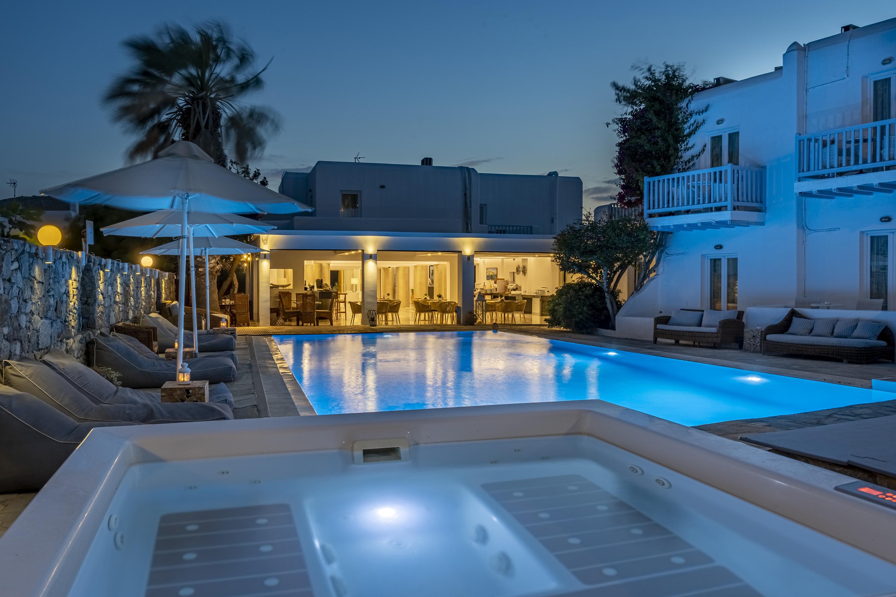 Dionysos Luxury Hotel Mykonos Ornos  Exteriér fotografie